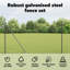 Vidaxl Hexagon Fence Steel-114621842-114621852