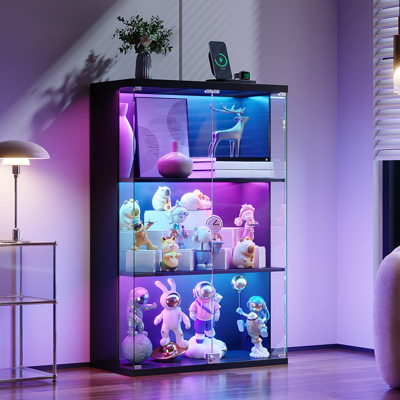 Display Cabinet, Black