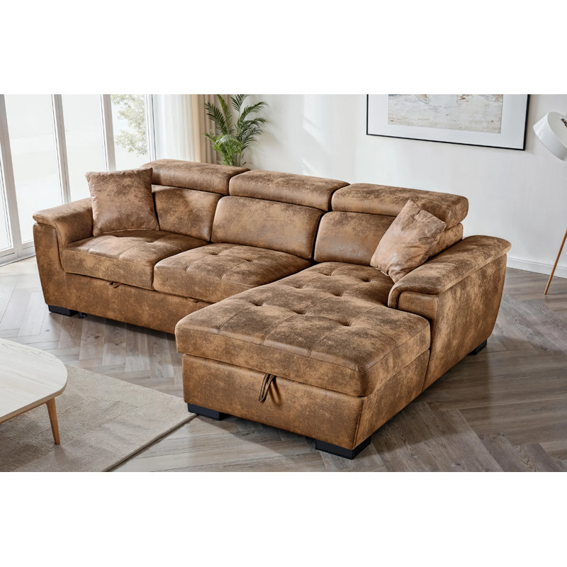 3 Seater Sofa Bed, Right Hand Facing