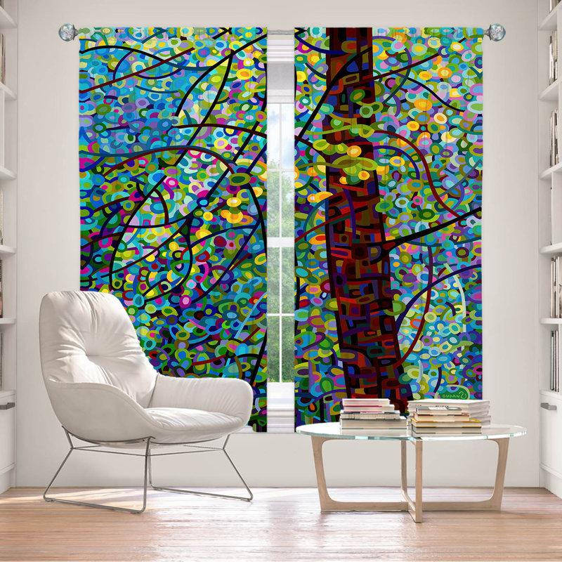 Room Darkening Curtain Pair, 40" W x 82" L