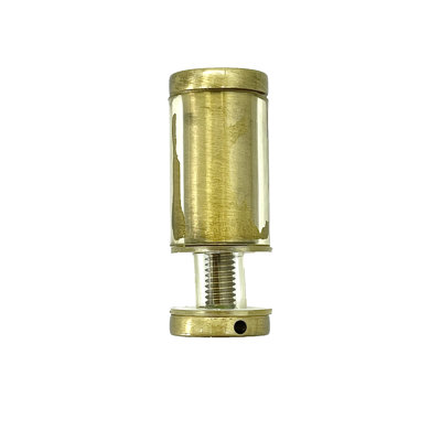 Bouton de porte en verre Brixwell KCSMSB
