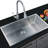 32" L x 19" W Undermount Kitchen Sink Single Bowl Stainless Steel Deep Sink