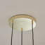 3 - Light Metal Tiered Pendant