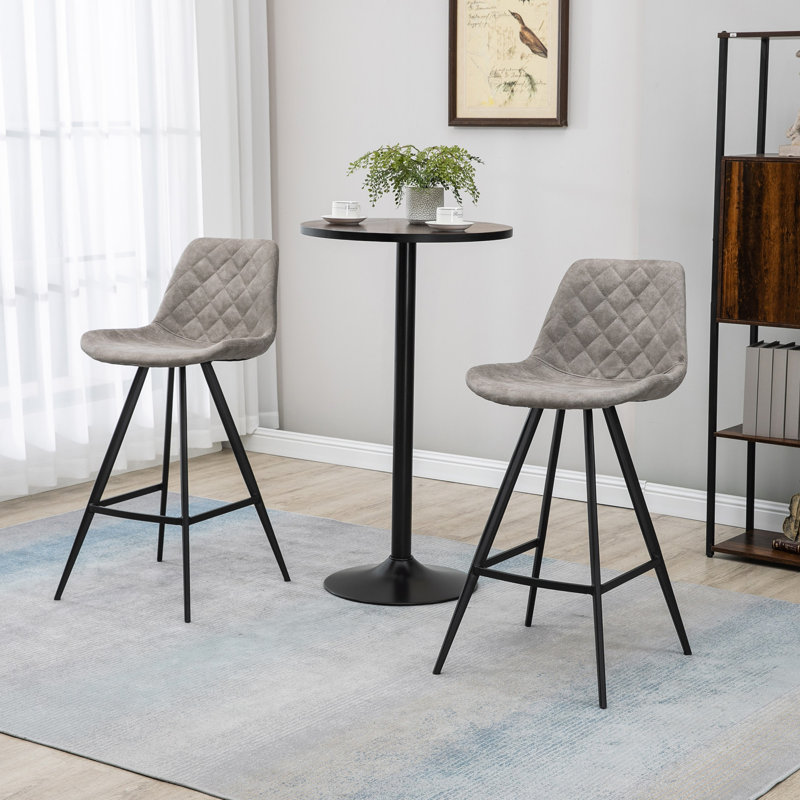 Tabouret de bar 28 po Glover, Gris