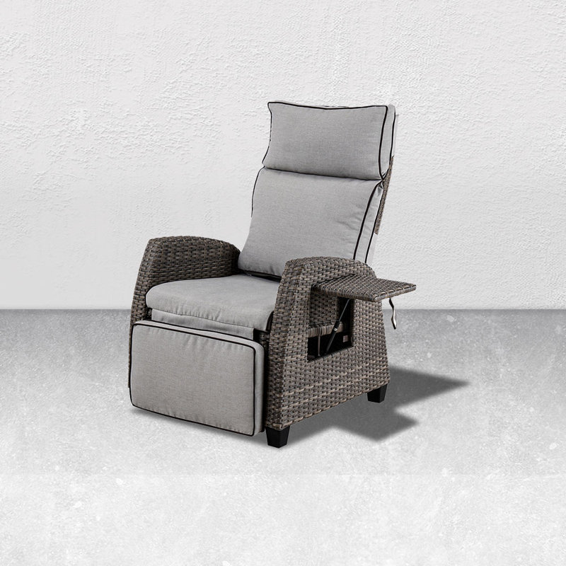 67.1cm Wide Wall Recliner Reclining, Greige/Beige 