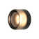 Led Dimple Flush Mounted Sconce