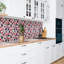 Charel 50cm x 100cm PVC Field Tile in Pink