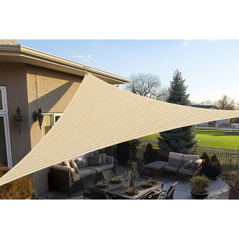 Triangle Shade Sail, 9.84 ft. x 11.81 ft.