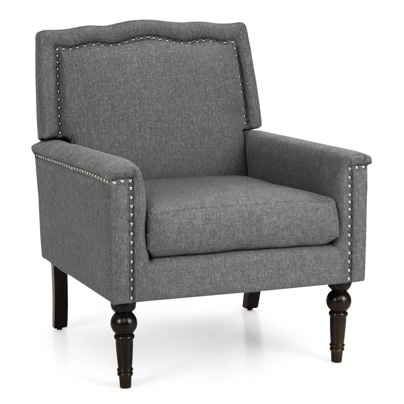 Upminster Upholstered Linen Armchair