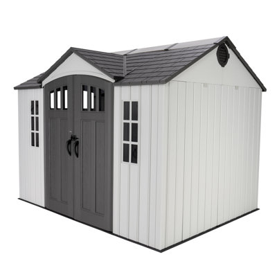 10 Ft. X 8 Ft. Dual Entry Outdoor Storage Shed