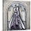 «Purple pant suit in the City» par Pelham, reproduction d'art sur toile