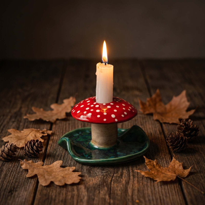 Mushrooms Candle Holders