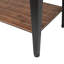 Console en bois brun 40 po Solano