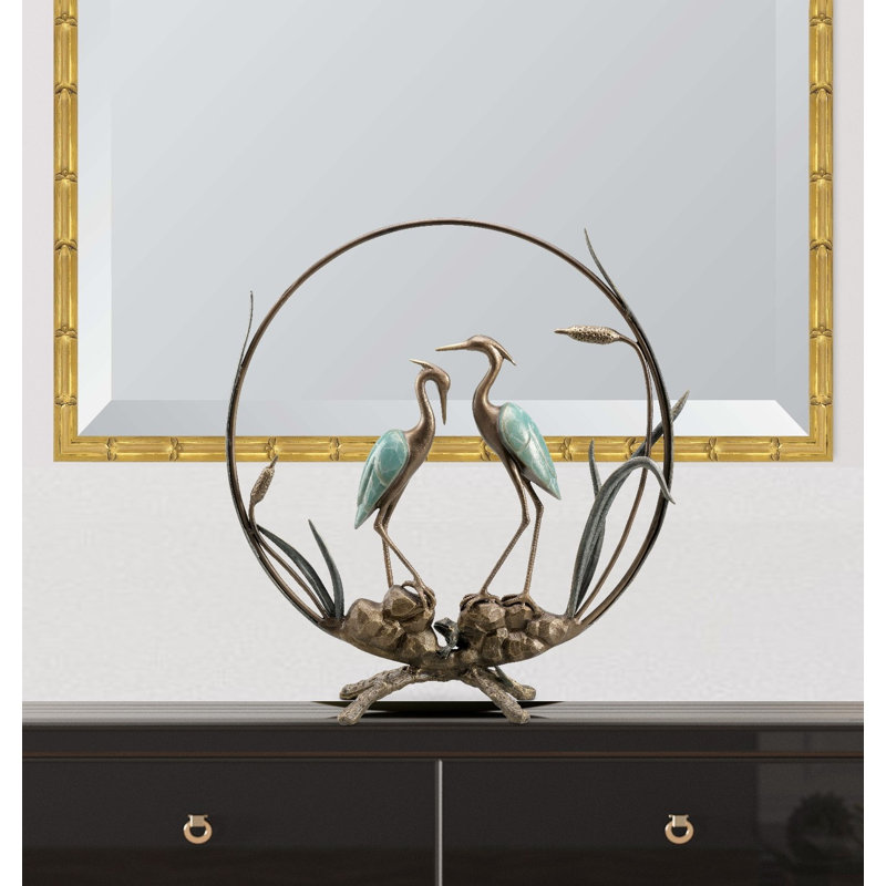 Heron Romantic Sculpture