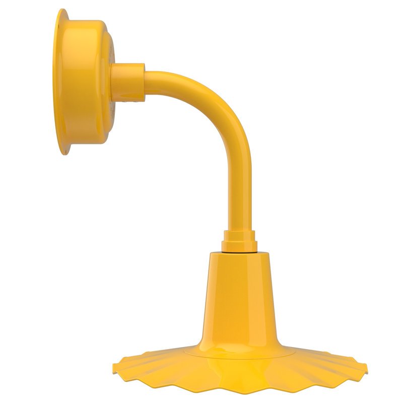 Luminaire de grange d’extérieur Iris, Jaune