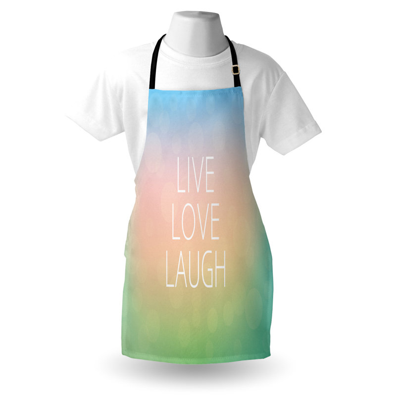 No Pattern Bib Apron