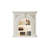 European arched cream-style solid wood fireplace decorative cabinet-626572461