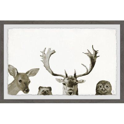 Kings Of The Hallway by Marmont Hill - Single Picture Frame Painting