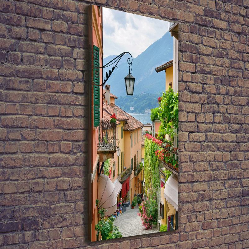 Italian Streets - Wrapped Canvas Print