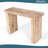Solid Wood 45''L Console Table Sofa Table-1257189556