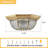 Vintage 3-Light Outdoor Brass Flush Mount Ceiling Light Fixture