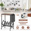 Manufactured Wood,Metal 64cm H Media Shelves-2020327159