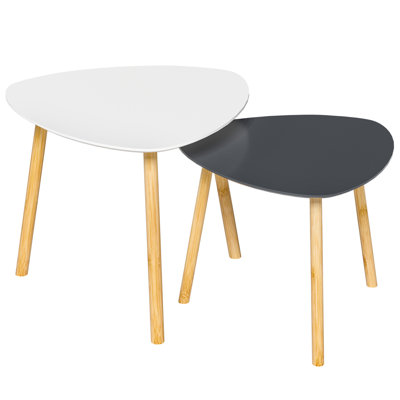  Ensemble de deux tables gigognes Farmhouse