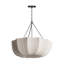 Luminaire suspendu bol en lin 1 lumière -1124611722
