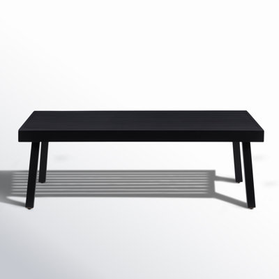 Armando Rectangular Aluminum Outdoor Coffee Table