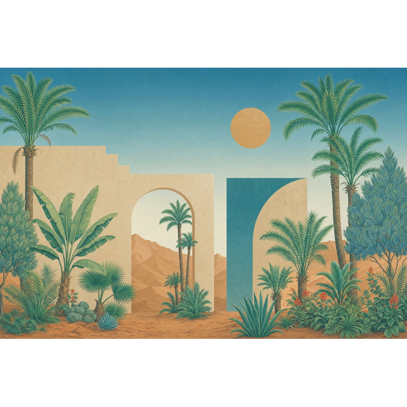 Décoration murale intérieure amovible Walls, 100 po x 96 po, Texturé non collé