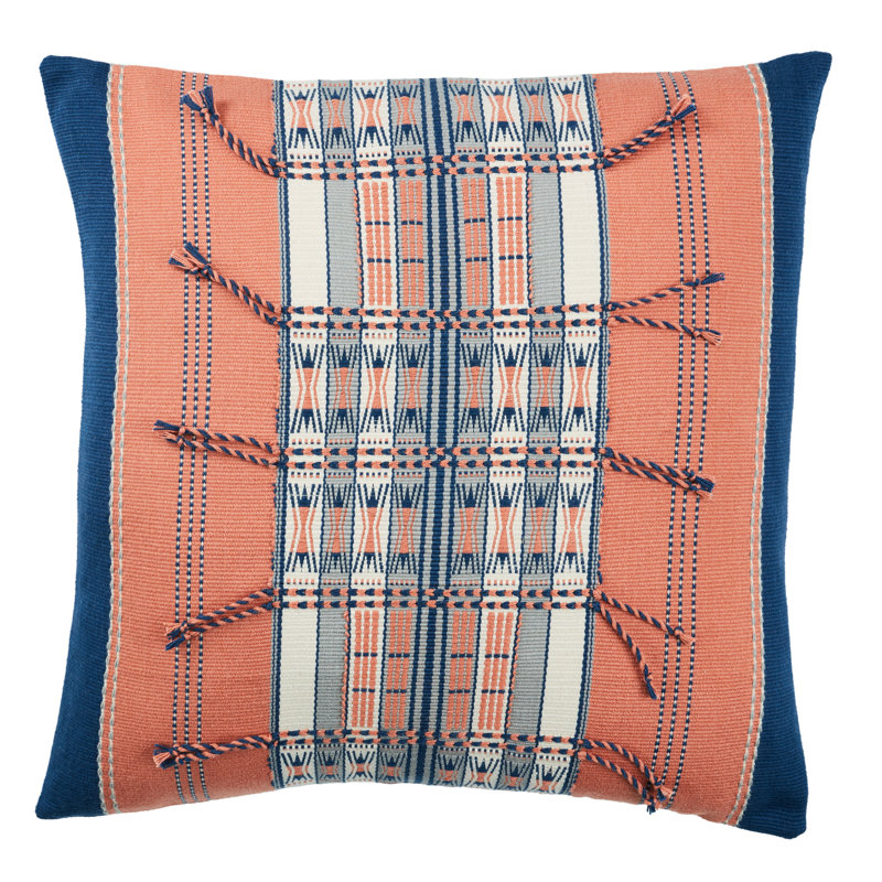 Housse et insert de coussin en coton Lynwood, Housse de coussin seulement - sans insert