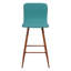 Frye Upholstered Bar Stool with Iron Frame-425581791