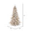 Tinsel Silver Fir Artificial Christmas Tree-1803718050