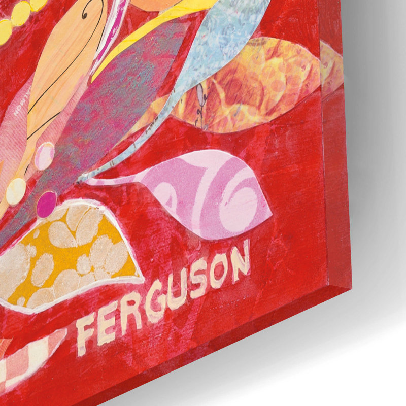 «Resting On Ones Laurels» par Kathy Ferguson, H 12 po x l 12 po x P 0,13 po