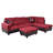 Antravion Upholstered 71.5 " Flannel Sofa