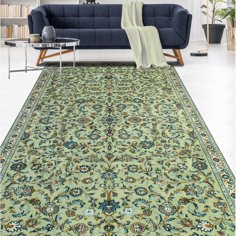 Druci One-of-a-Kind 7'0" X 13'0" 1980s Wool Area Rug