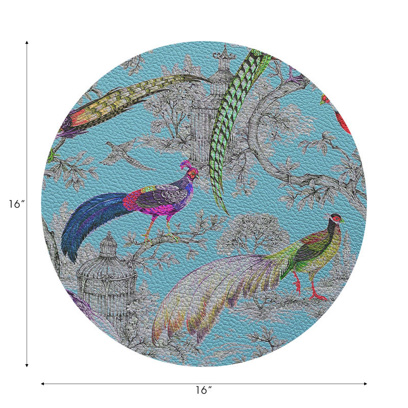 Sauvage 16'' Vinyl Placemat, Orleans