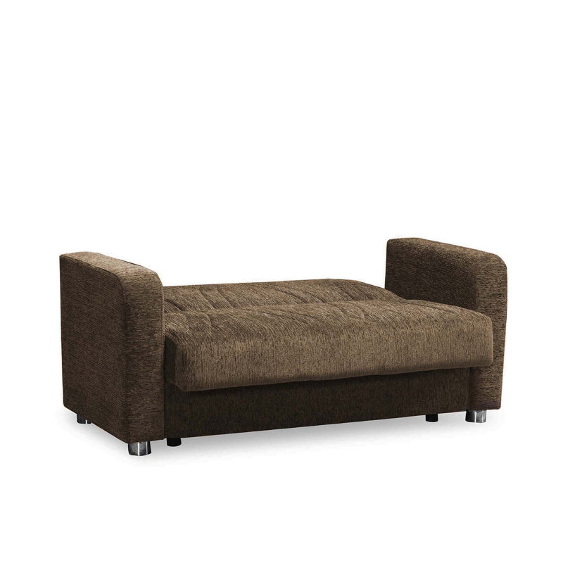 Causeuse convertible avec rangement Primenest Gravita, beige, Beige