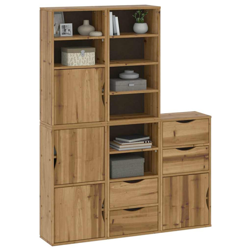 79cm H x 40cm W Bookcase, Natural
