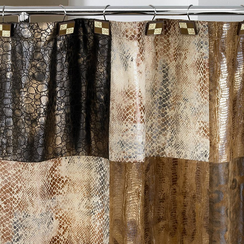 Beesley Animal Print Shower Curtain