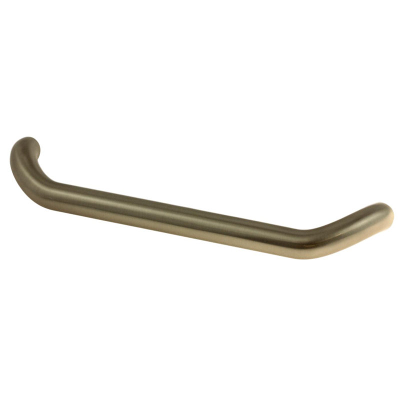 Poignée ergonomique 6 5/16 po nickel satiné