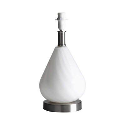 Salso Glass Lamp Base Lamp