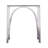 Stevenly Square Glass-Top End Table