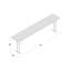 Table pliante rectangulaire 72''-2080556