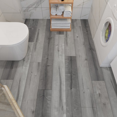 Planche en vinyle WPC de 7 po x 48 po x 8,5 mm