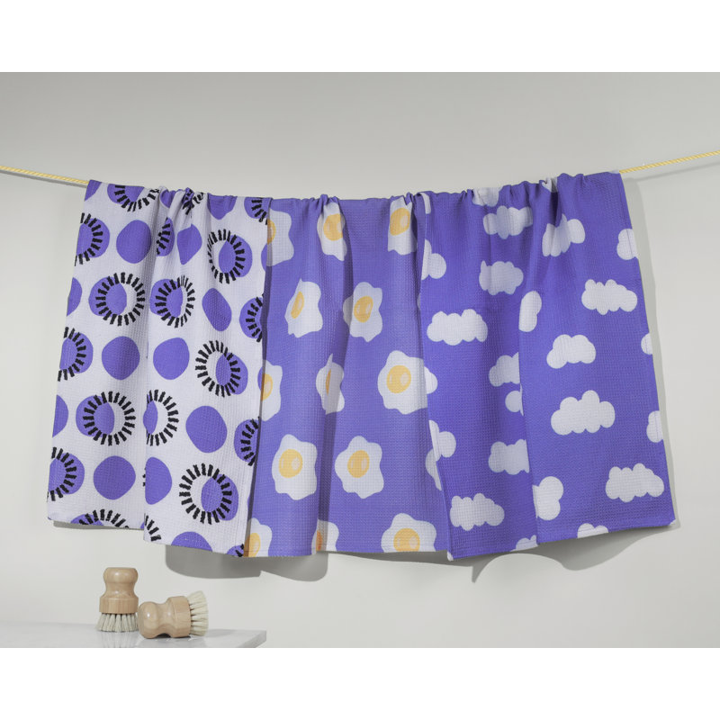 Ensemble de serviettes de cuisine Periwinkle Play
