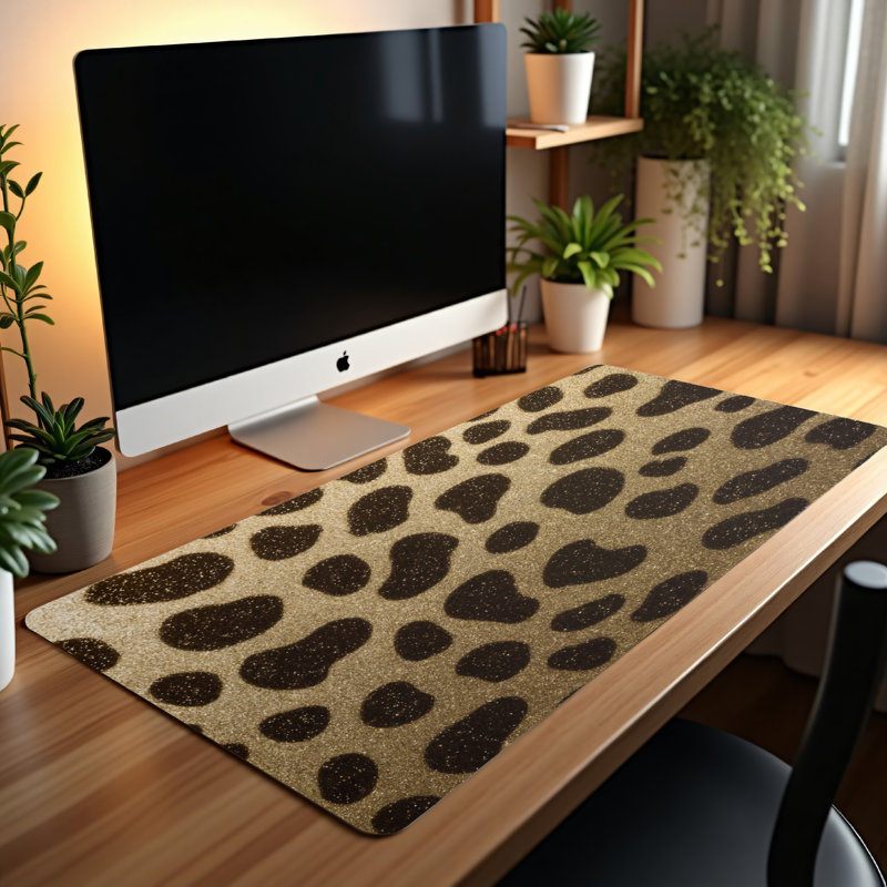 Polyester Desk Pad, 31.5x15.5