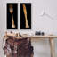 Portraits de cuisine rétro avec couteaux fourchette Patina par Adolf Llovea-70679634-70679638