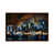 Toile classique avec cadre brun