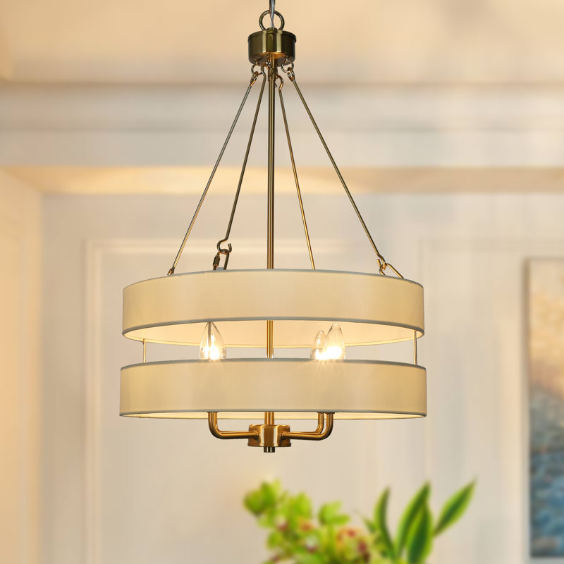 Mikeyah 4 - Light Dimmable Chandelier